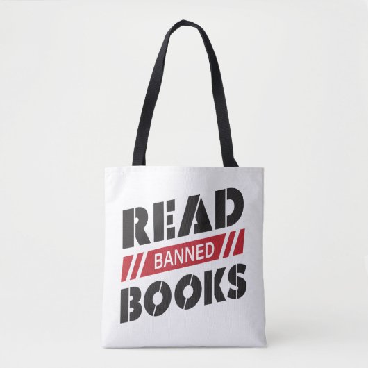 Tote Bag Lire les livres interdits (Devant)