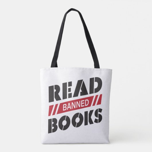 Tote Bag Lire les livres interdits (Dos)