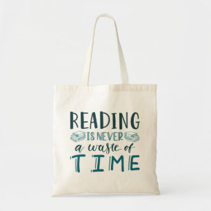 Tote Bag Lire N'Est Jamais Une Perte De Temps