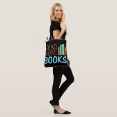 Tote Bag Lire plus de livres (Sur le modèle)