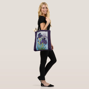 Tote Bag L'Iris pourpre du printemps