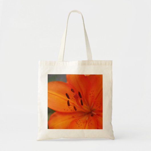 Tote Bag Lis orange (Devant)