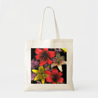 Tote Bag Lis tigrés et Spirea