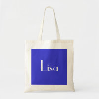 Lisa En Bleu Et Blanc III
