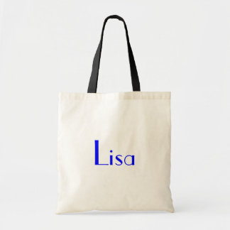 Tote Bag Lisa En Noir Et Blanc