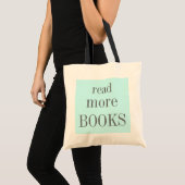 Tote Bag Lisez plus de livres (Devant (produit))