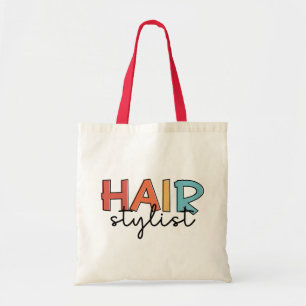 Tote Bag Liste de cheveux Retro Coiffeur Cadeau