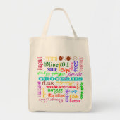 Tote Bag Liste d'épicerie (Devant)