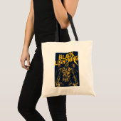 Tote Bag Lit - Feu Noir (Devant (produit))