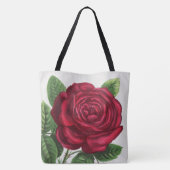 Tote Bag Lithographie de rose antique, François-Frédéric Gr (Dos)