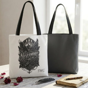 Tote Bag Littérature gothique Nevermore Amant du corbeau