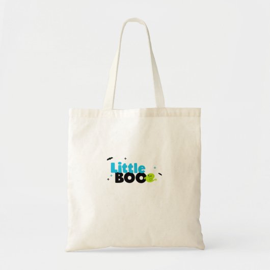 Tote Bag Little Boo Funny Retro (Devant)