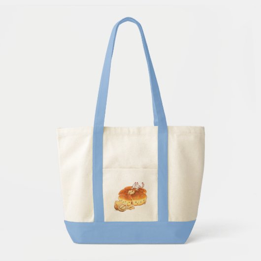 Tote Bag Little Cat et Walnut Pain, ー droit グ (Devant)