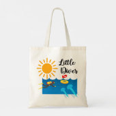 Tote Bag Little Diver avec Jelly Fish - Budget Fourre-tout (Dos)