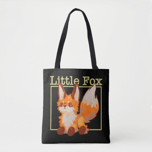 Tote Bag Little Fox, (Devant)