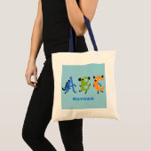 Tote Bag Little Monster Alphabet ABC (Devant (produit))