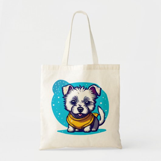 Tote Bag Little Westie (Devant)