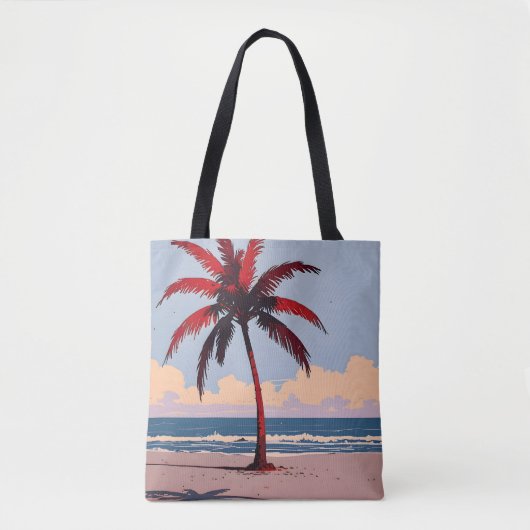 Tote Bag Littoral Crimson (Devant)