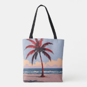 Tote Bag Littoral Crimson (Dos)