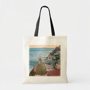 Tote Bag Littoral Positano, Côte Amalfitaine, Italie