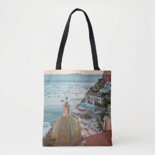 Tote Bag Littoral Positano, Côte Amalfitaine, Italie