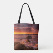 Tote Bag Littoral | Sunset Pacific Grove Carmel California (Dos)