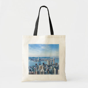 Tote Bag Littoral Tsim Sha Tsu, île de Hong Kong, Asie