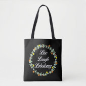 Tote Bag Live Laugh Lobotomy (Devant)