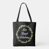 Tote Bag Live Laugh Lobotomy (Dos)