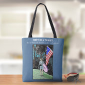 Tote Bag Live Like a Local Retro Travel