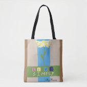 Tote Bag Live Simplement (Devant)