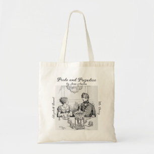 Tote Bag Livraison littéraire Fierté cadeau Préjugés Jane A
