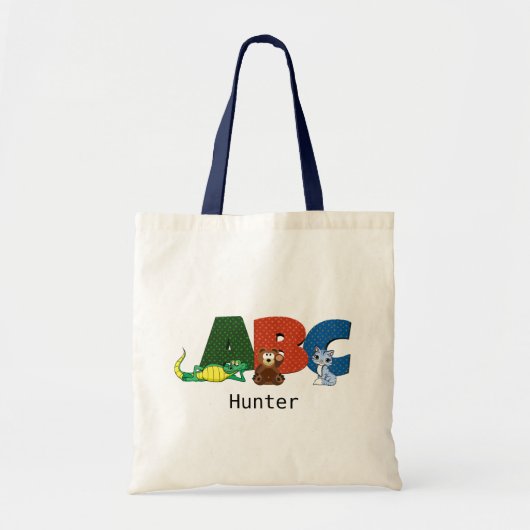 Tote Bag Livre ABC et devoirs (Devant)