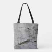 Tote Bag Livre blanc Birch Tree Bark Nature (Dos)