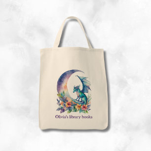 Tote Bag Livre de bibliothèque personnalisé pour enfants su