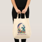 Tote Bag Livre de bibliothèque personnalisé pour enfants su (Devant (produit))