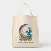Tote Bag Livre de bibliothèque personnalisé pour enfants su (Devant)