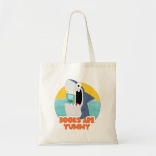 Tote Bag Livre de la bibliothèque de requins