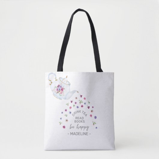 Tote Bag Livre de thé (Devant)