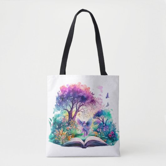 Tote Bag Livre d'Imaginaire Lover Fairy (Devant)