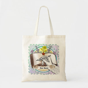 Tote Bag Livre Fleurs à la main