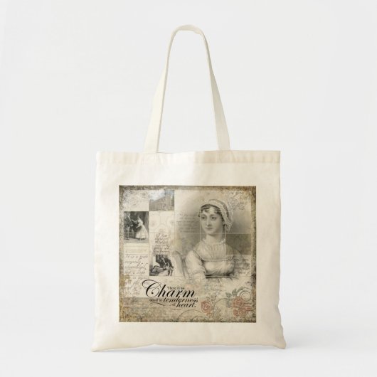 Tote Bag Livre fourre-tout de Jane Austen ! (Devant)
