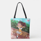 Tote Bag Livre papillon (Dos)