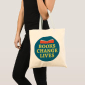 Tote Bag Livres Changer la vie (Devant (produit))