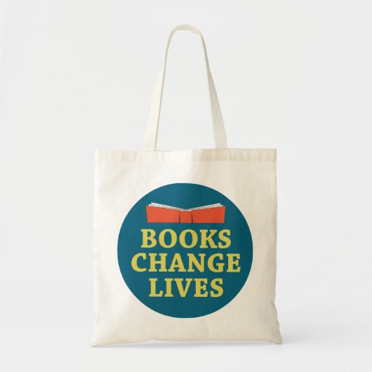 Tote Bag Livres Changer la vie (Devant)
