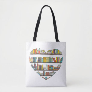 Tote Bag Livres cool Lecture Hommes Femmes Livre Lover Lite