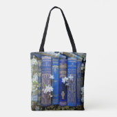 Tote Bag Livres et fleurs (Dos)