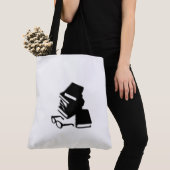 Tote Bag Livres et Lunettes (De près)