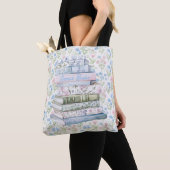 Tote Bag Livres Pastel (De près)