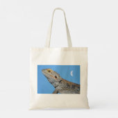 Tote Bag Lizard gris et demi-lune (Dos)